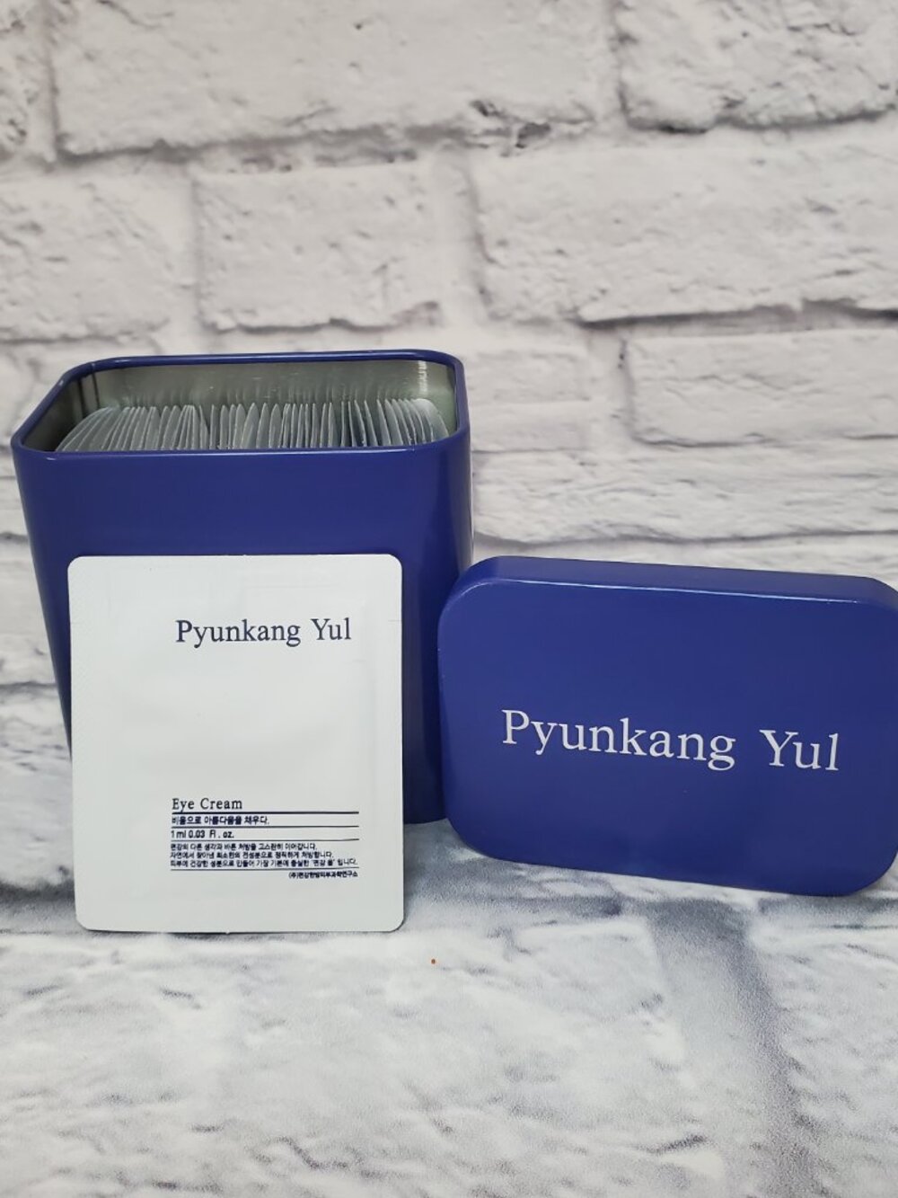 Pyunkang Yul Eye Cream 1ml X 45 Individual Packs Metal Packaging Korean Skincare